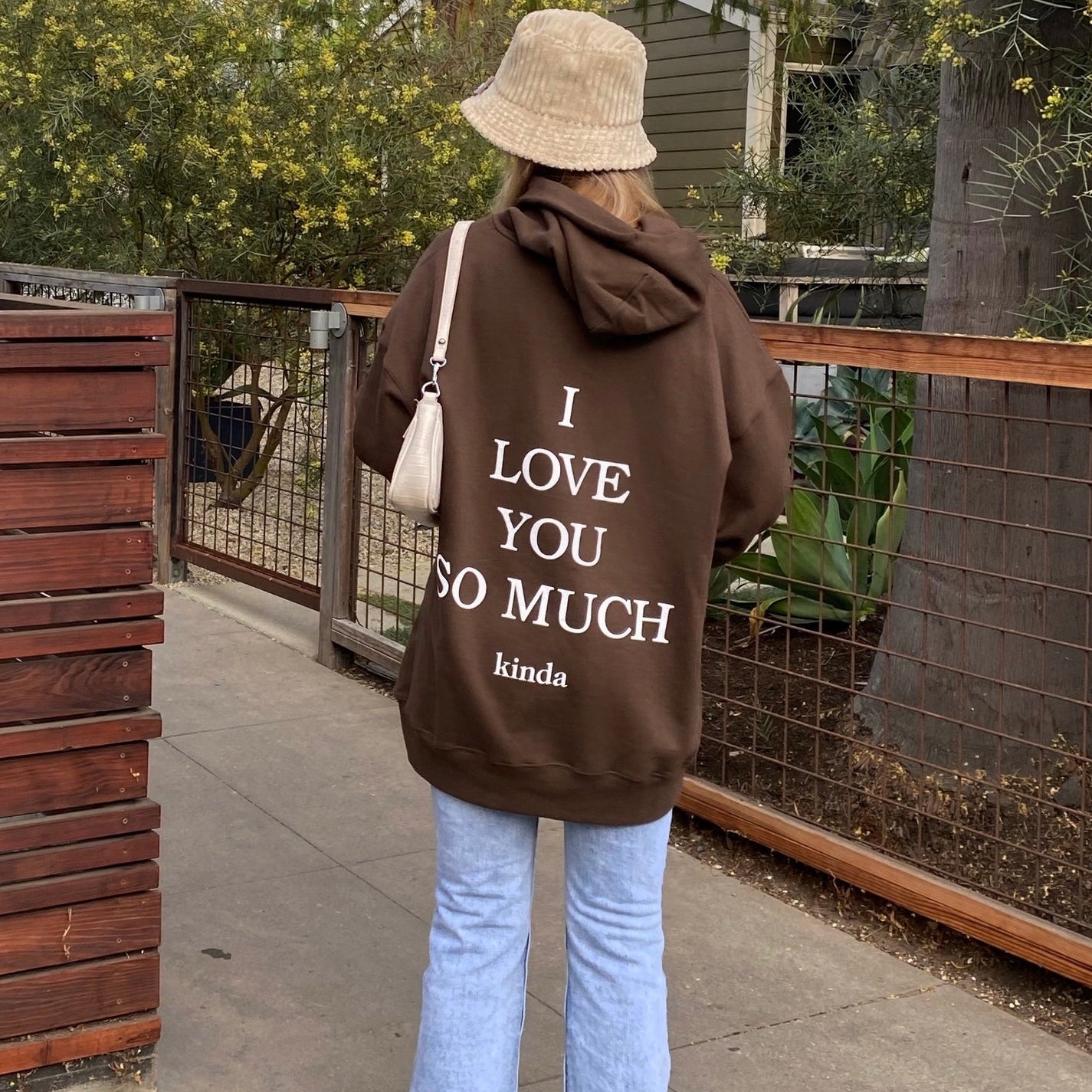 brown original hoodie