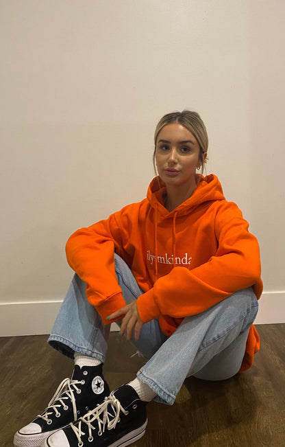 orange original hoodie